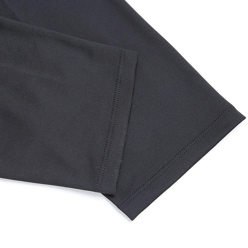 Men's One Leg Compression Leggings – Base Layer Cropped Sports Tights for Running & Basketball
