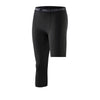 Men's One Leg Compression Leggings – Base Layer Cropped Sports Tights for Running & Basketball