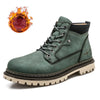 Men's Warm Winter Ankle Boots – Waterproof Outdoor Sneakers with Cozy Lining