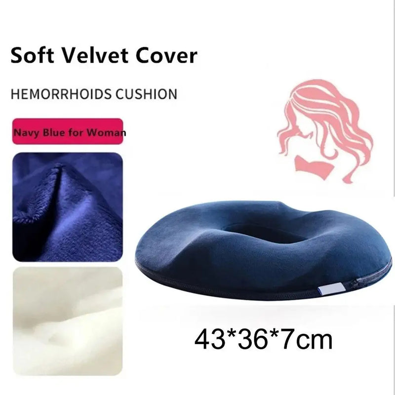 1PCS Donut Pillow Hemorrhoid Seat Cushion