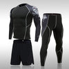 Men’s Compression Sportswear Set – Quick-Dry Fitness & MMA Training Outfit