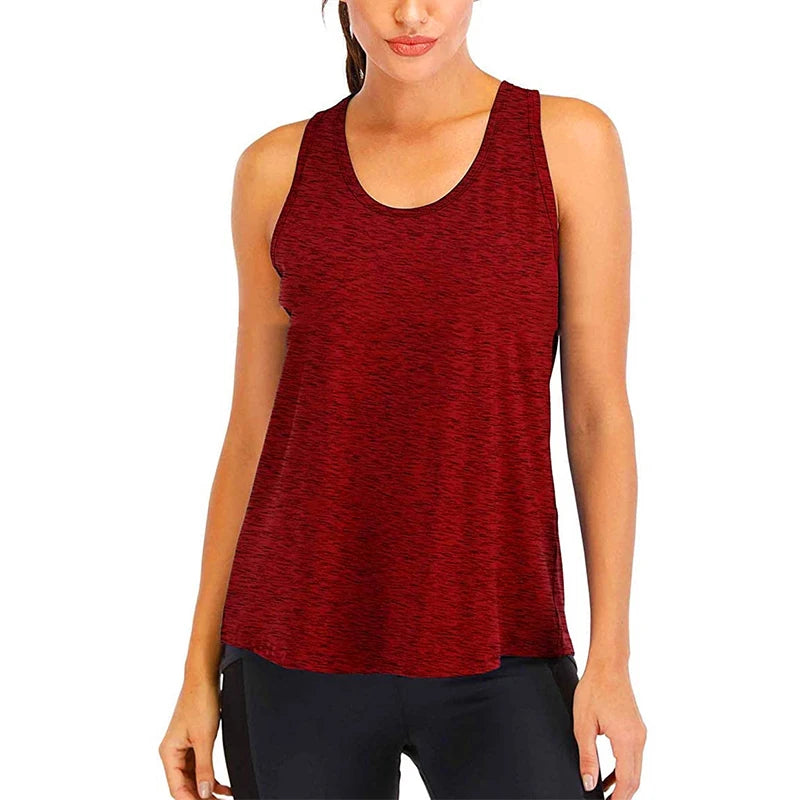 Women’s Yoga Sleeveless Fitness Shirt