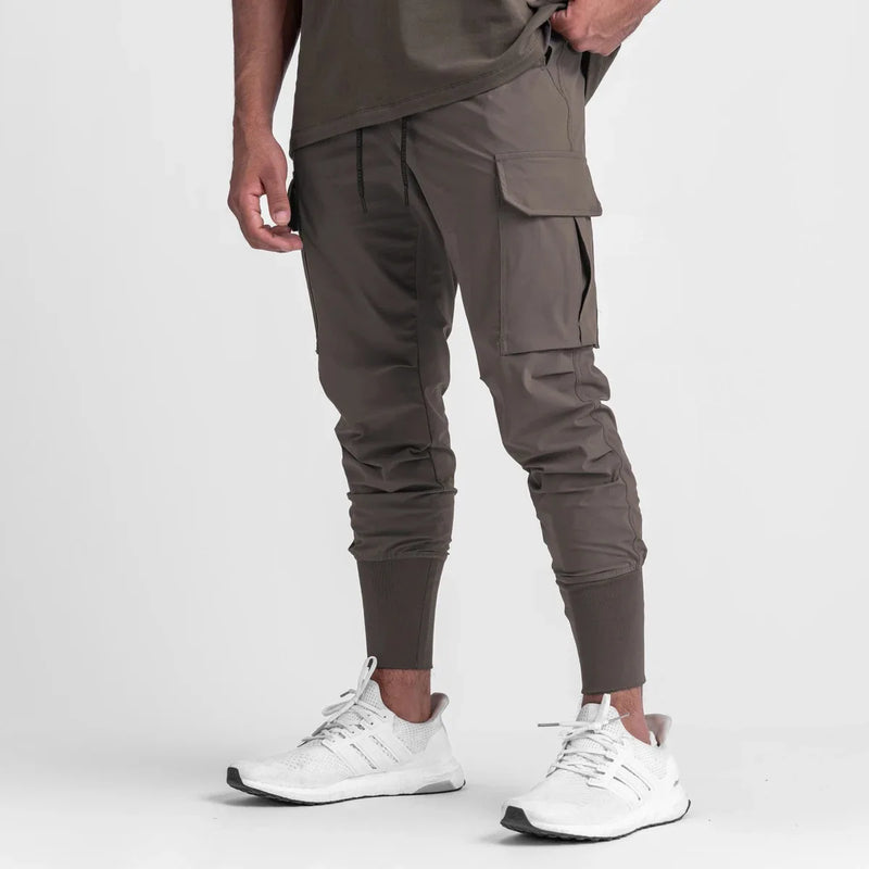 Men’s Camouflage Quick-Dry Sports Pants – Lightweight Stretch Workout Joggers for Running & Training