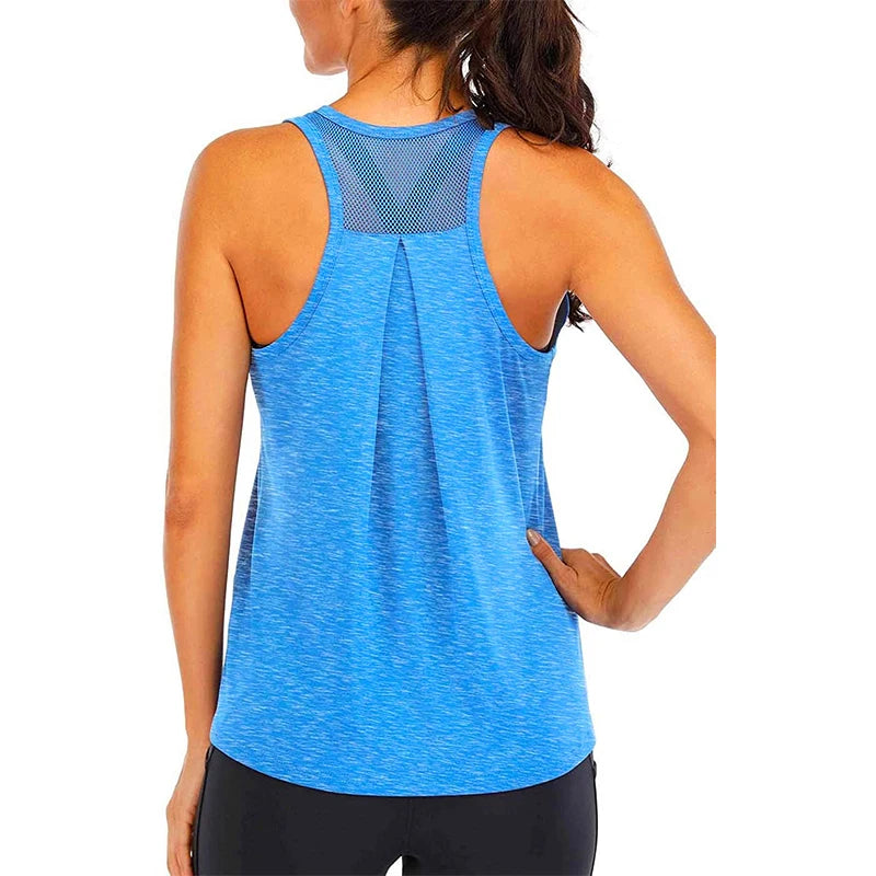 Women’s Yoga Sleeveless Fitness Shirt