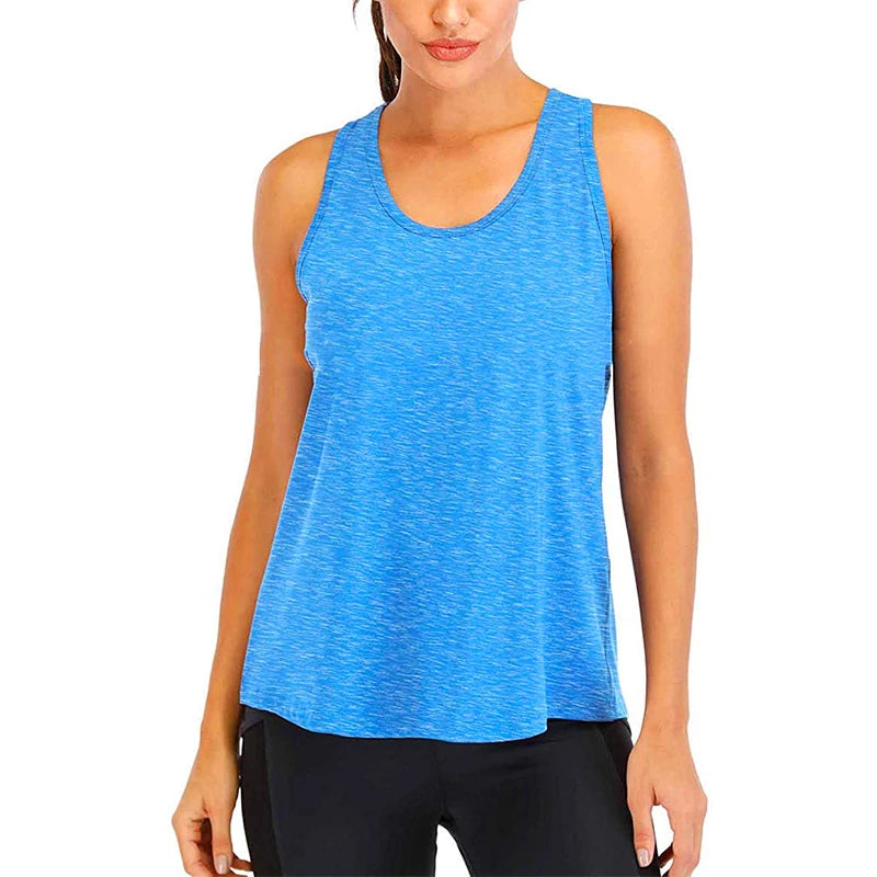Women’s Yoga Sleeveless Fitness Shirt