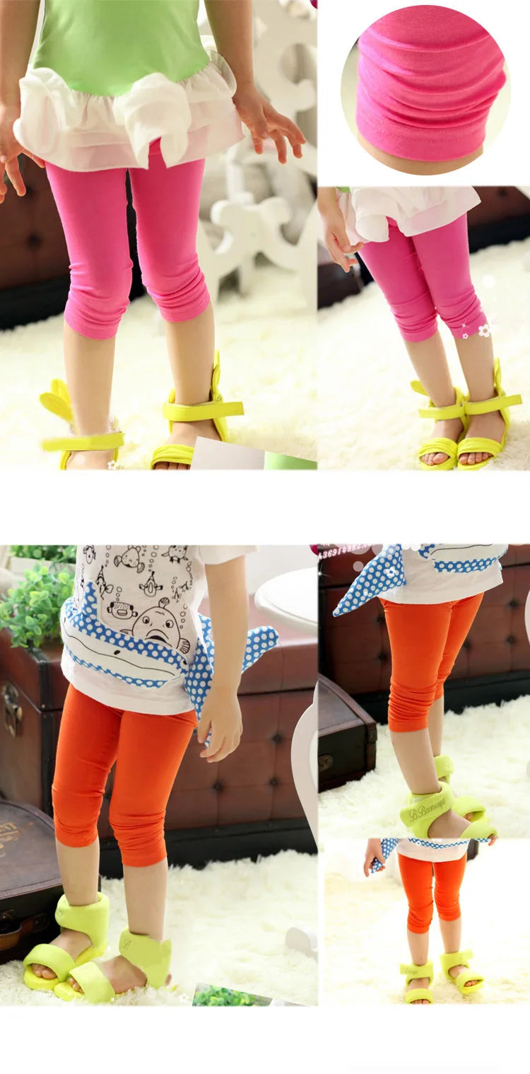 Girls’ Cotton Modal Leggings