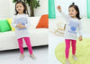 Girls Warm Velvet Leggings – Autumn/Winter Candy Colors (Sizes 3–9yrs.)