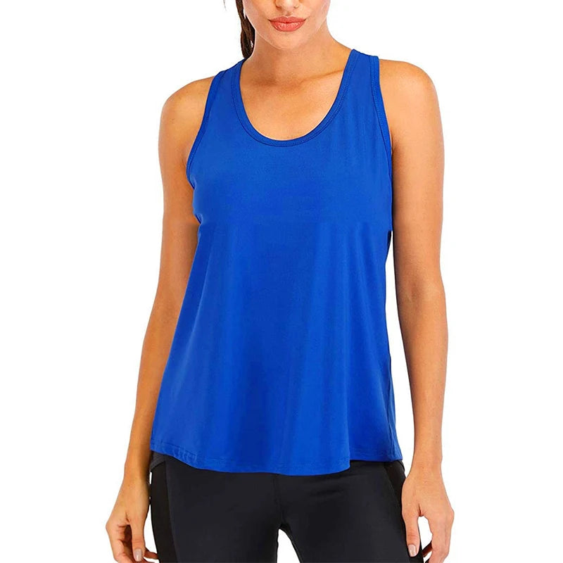 Women’s Yoga Sleeveless Fitness Shirt
