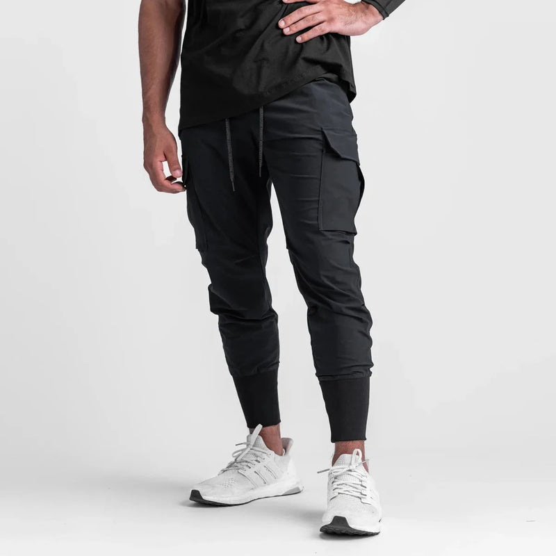Men’s Camouflage Quick-Dry Sports Pants – Lightweight Stretch Workout Joggers for Running & Training
