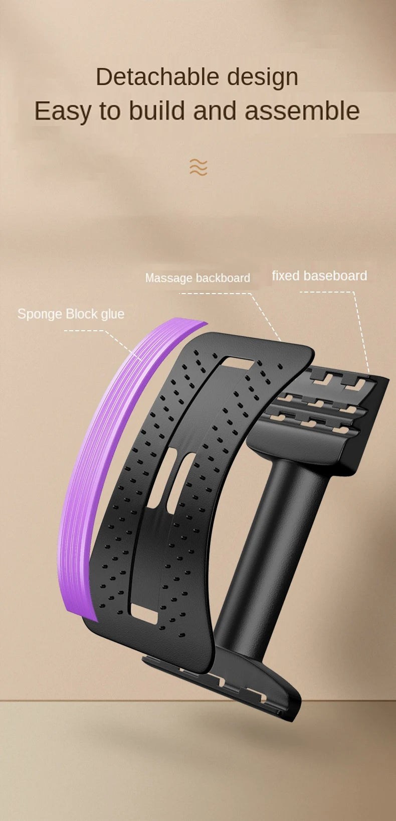 Lumbar Soothing Device & Stretching Massager