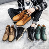 Men's Warm Winter Ankle Boots – Waterproof Outdoor Sneakers with Cozy Lining