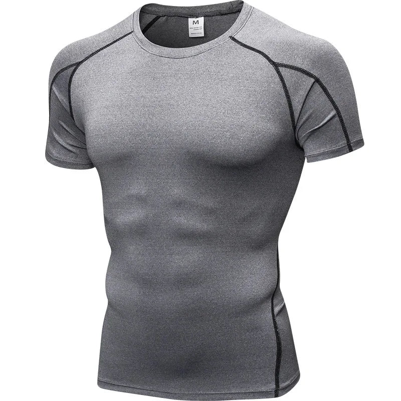 Elastic Men's Sport Running Shirt