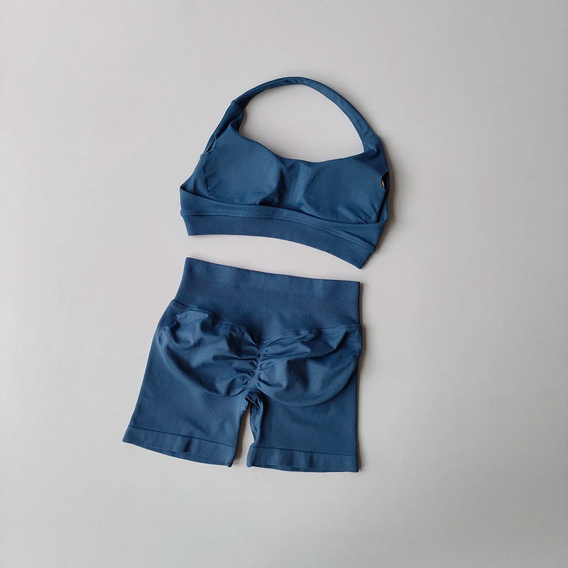 2-Piece Seamless Yoga Suit for Women