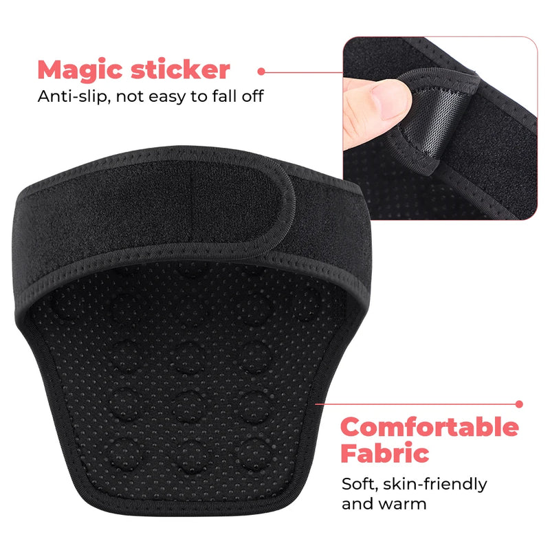 Heated Neck Support Brace with 19 Magnets – Warm Neck Protector