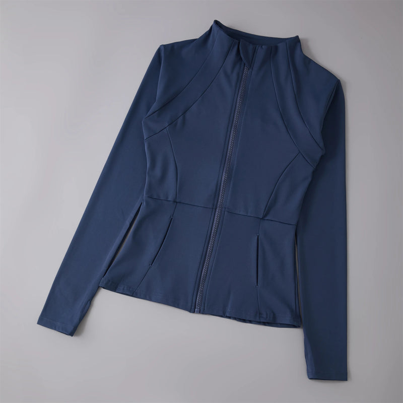 Women’s Yoga Windbreaker Jacket – Long Sleeve Running & Workout Top