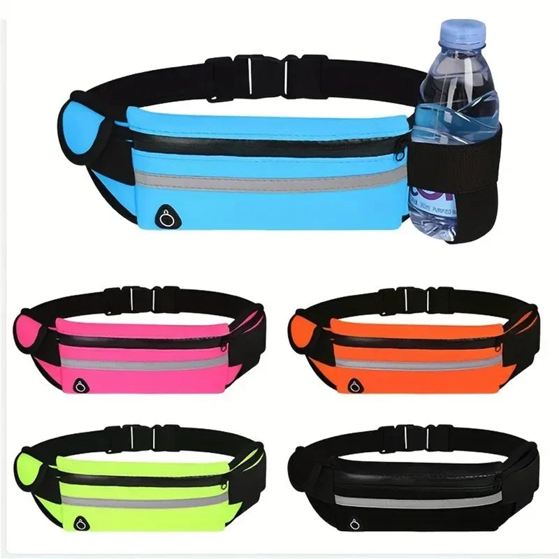 Waterproof Running Belt Waist Pack – Slim Sport Phone Pouch