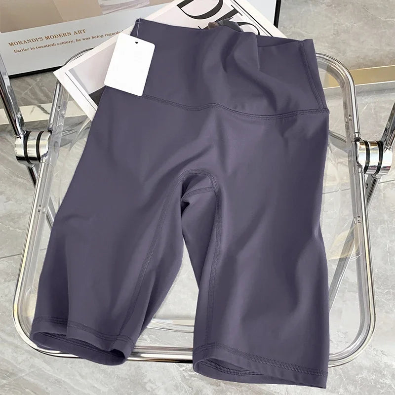 Summer Elastic Breathable Quick-Dry Yoga Shorts