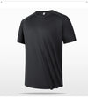 Men’s Breathable Quick-Dry Running Sports Fitness Short Sleeve T-Shirt