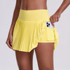 Summer Women’s Tennis Pleated Skirt with Inner Shorts