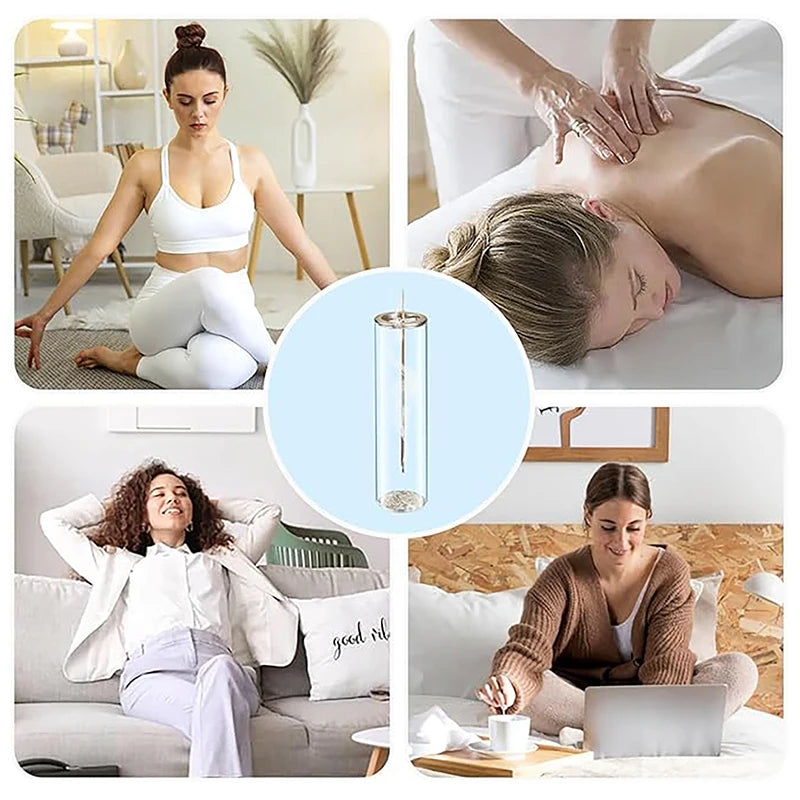 Modern Glass Incense Burner Anti-Ash Flying Incense Holder