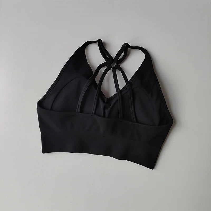 2 Pcs Yoga Sets Women High Waist Workout Outfits