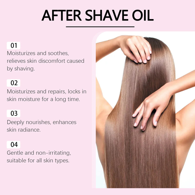 After Shave Oil Strawberry Vanilla Hair Aftershave Care Essential Oil