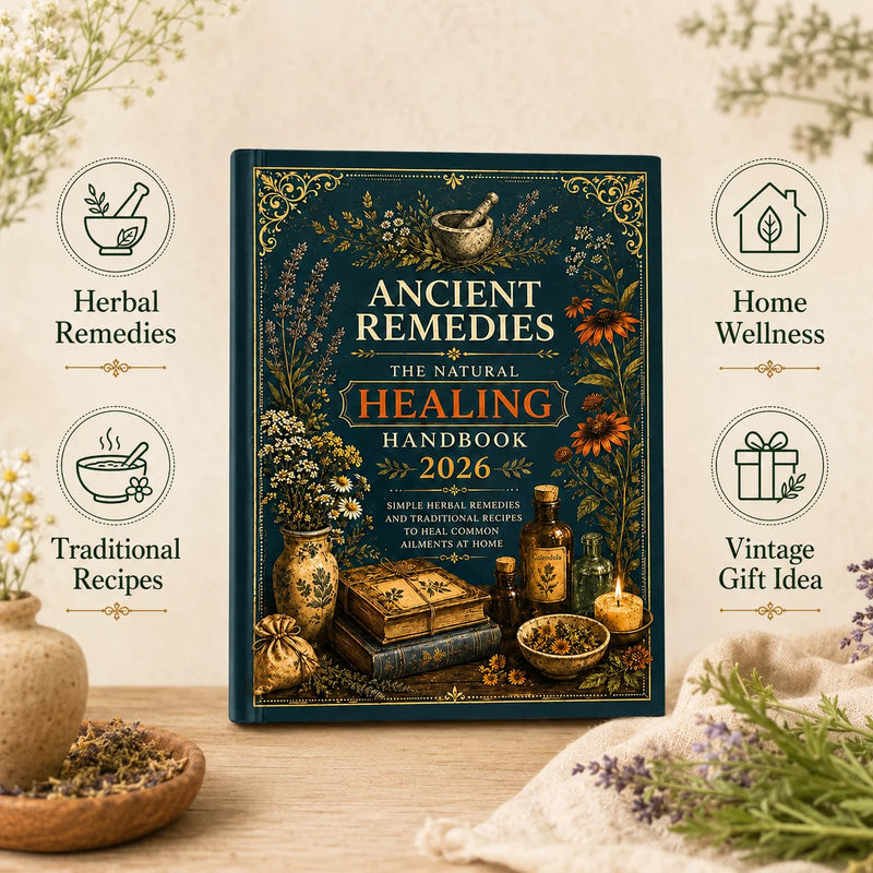 Ancient Remedies Healing Handbook 2026 – Herbal Medicine & Natural Home Remedies Guide