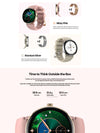 NEW 2025 Zeblaze Lily 2 Voice Calling Female Smartwatch