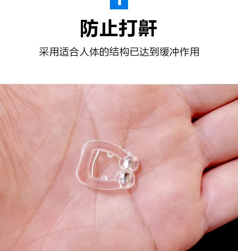 Anti Snore Sleep Aid Magnetic Therapy Finger Ring