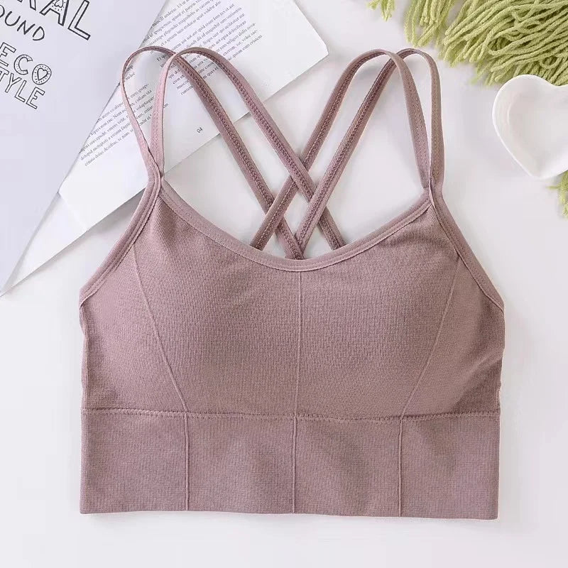 Women’s Cross Strap Sports Bra
