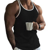 Men’s Sleeveless Racerback Muscle Tank Top – Gym Workout & Streetwear