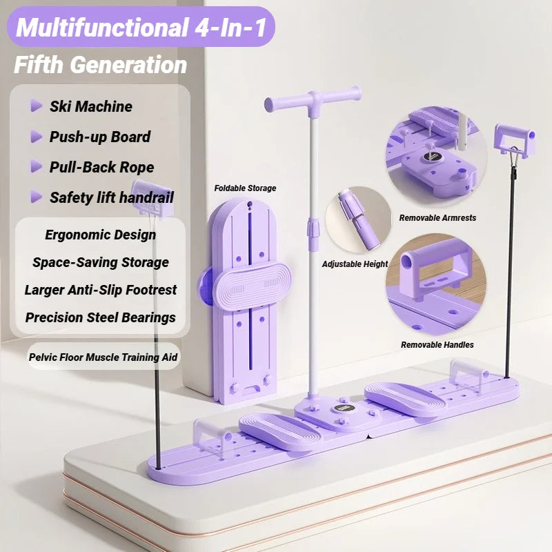 Multifunctional Ski Machine-Fitness Trainer