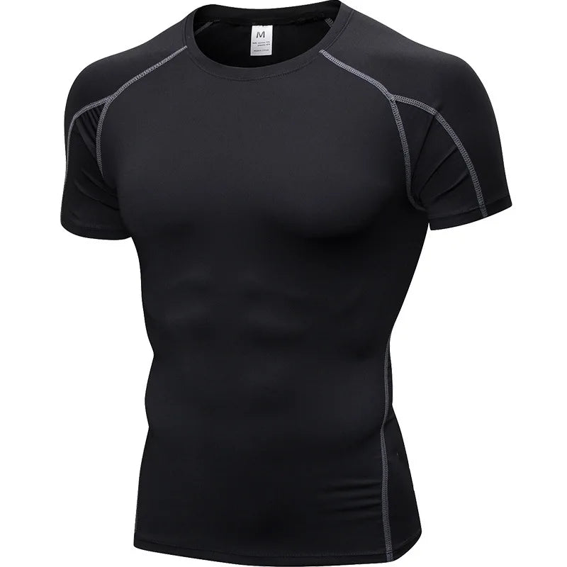 Elastic Men's Sport Running Shirt