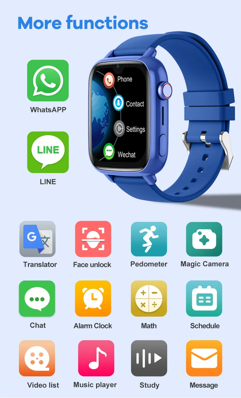 4G Smart Watch for Kids