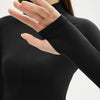 Women’s Zipper Sports Jacket & High-Waist Leggings Set