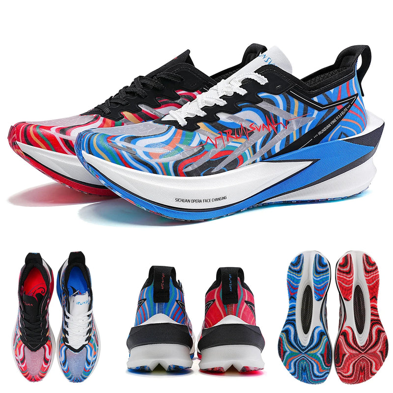 IRUNSVAN Carbon Plate Running Shoes – Cushioned Marathon Shoes for Men & Women