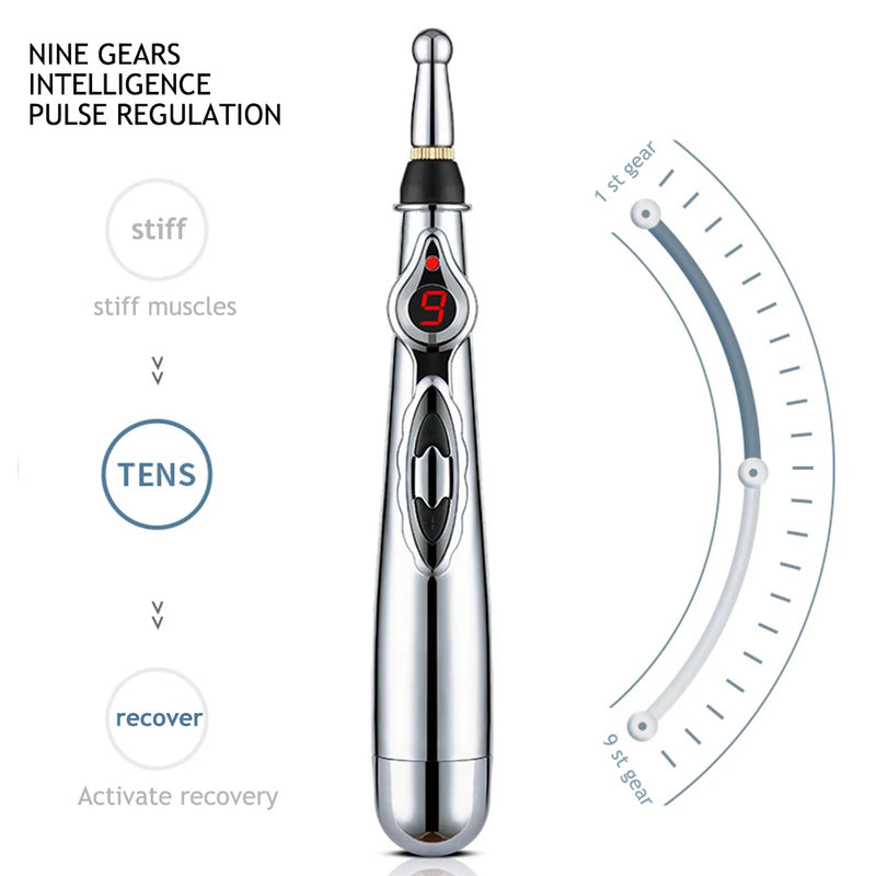 Electronic Acupuncture Pen – Needle-Free Relief Through Meridian Therapy