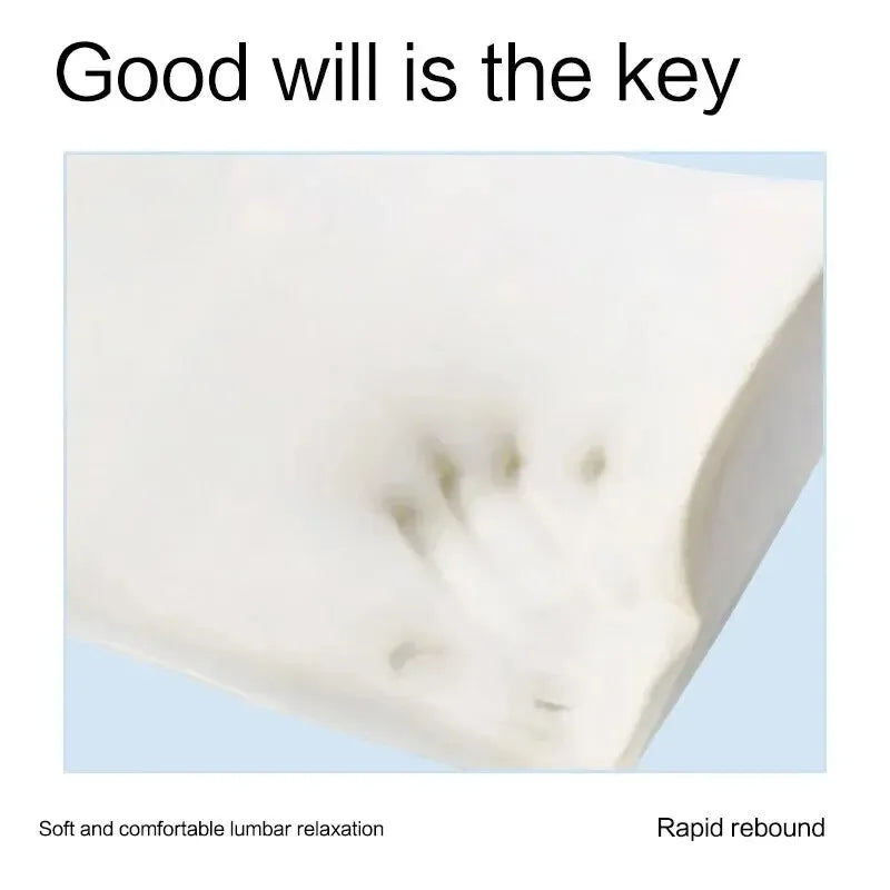 Car Seat Memory Foam Back Support Lumbar Pillow