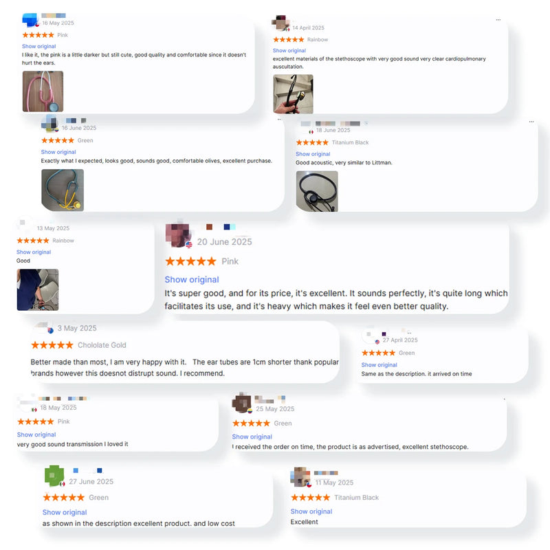 Double-Sided Professional Stethoscope