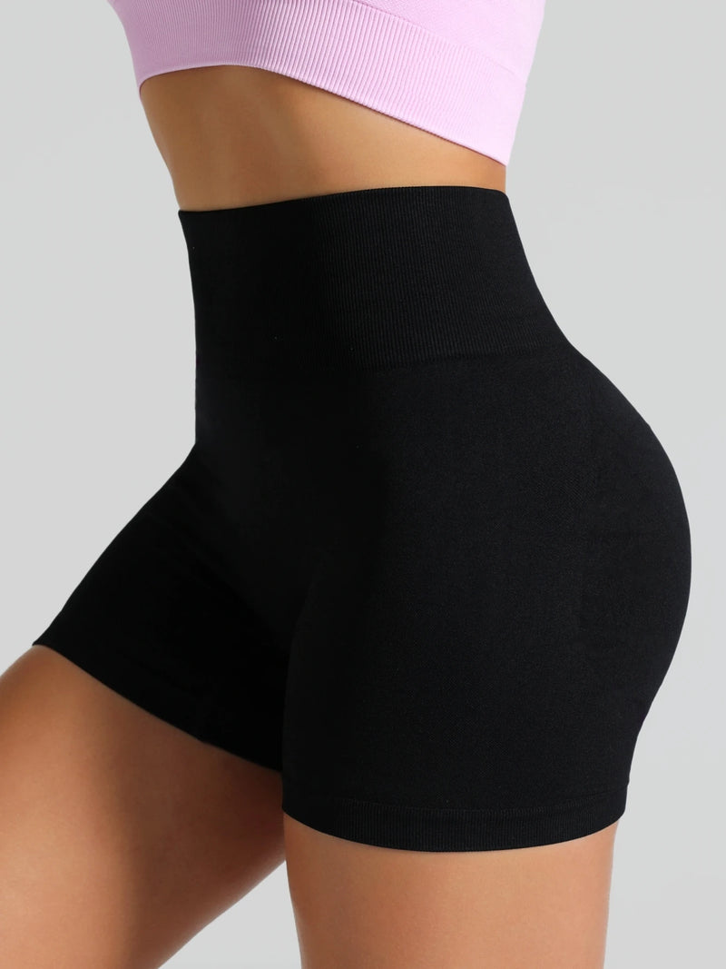 Women’s High Waist Yoga Shorts – Tummy Control & Booty Lift