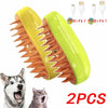 3-in-1 Electric Pet Steam Brush – Grooming, Detangling & Massage Tool