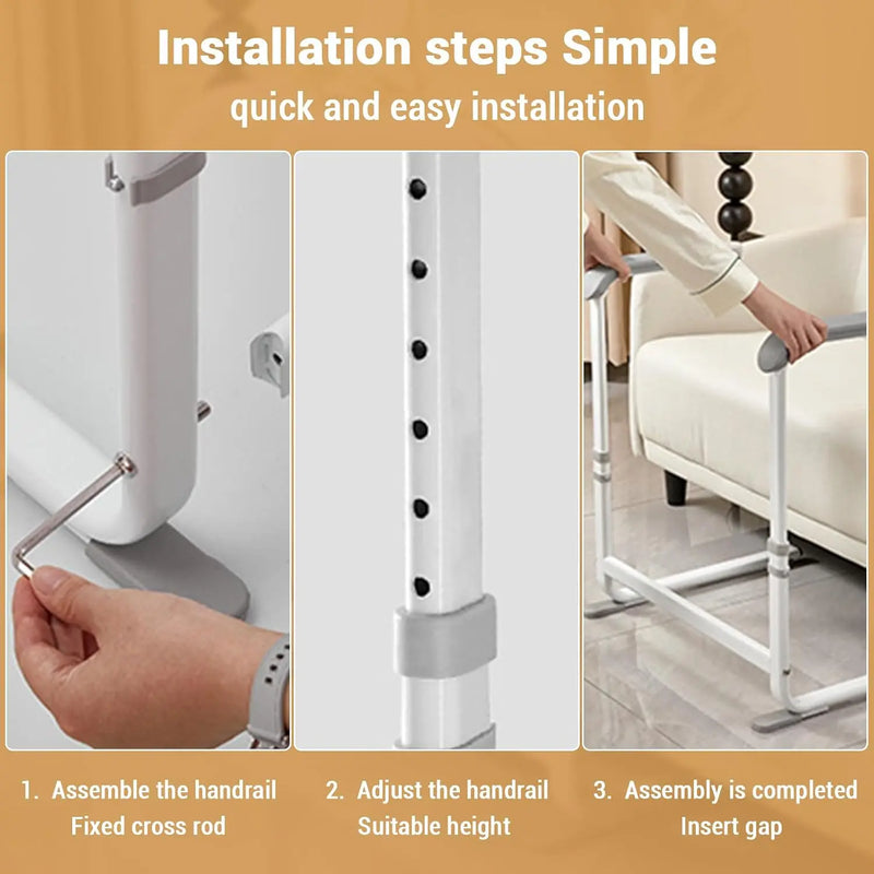 300LB Capacity Sofa Armrest Support Rail – Stand-Up Assist Handle