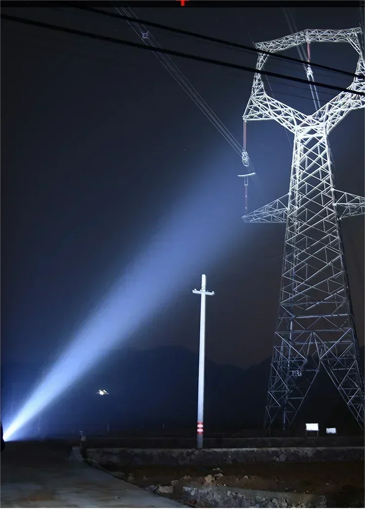 KDULIT High Power Rechargeable LED Flashlight: