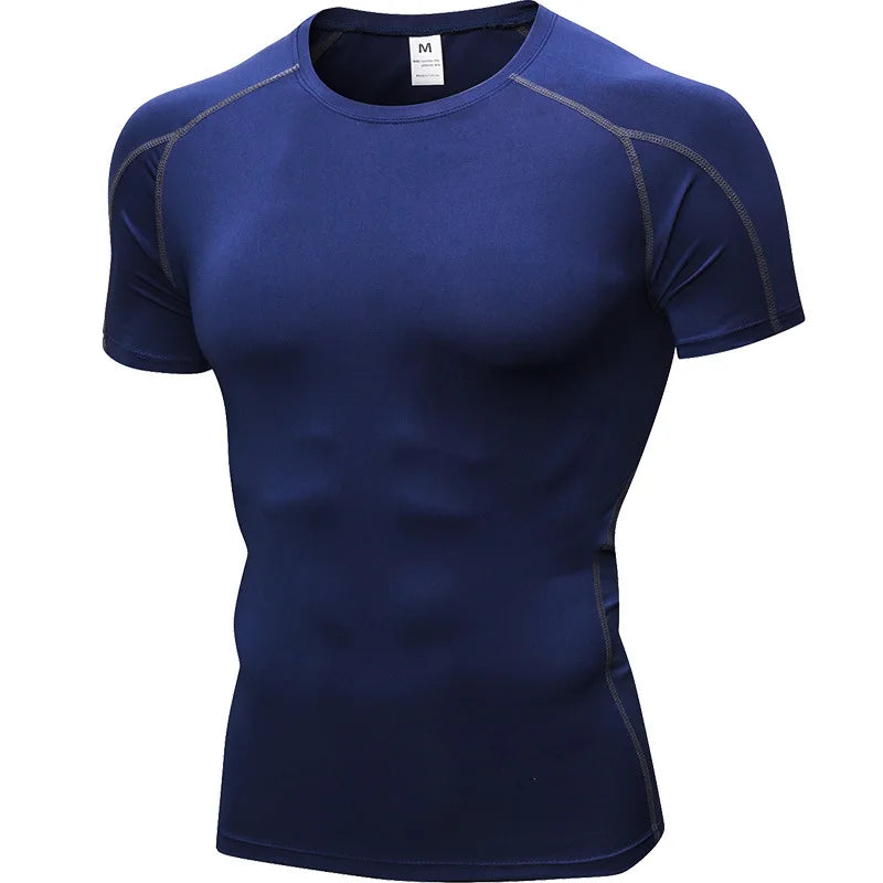 Elastic Men's Sport Running Shirt