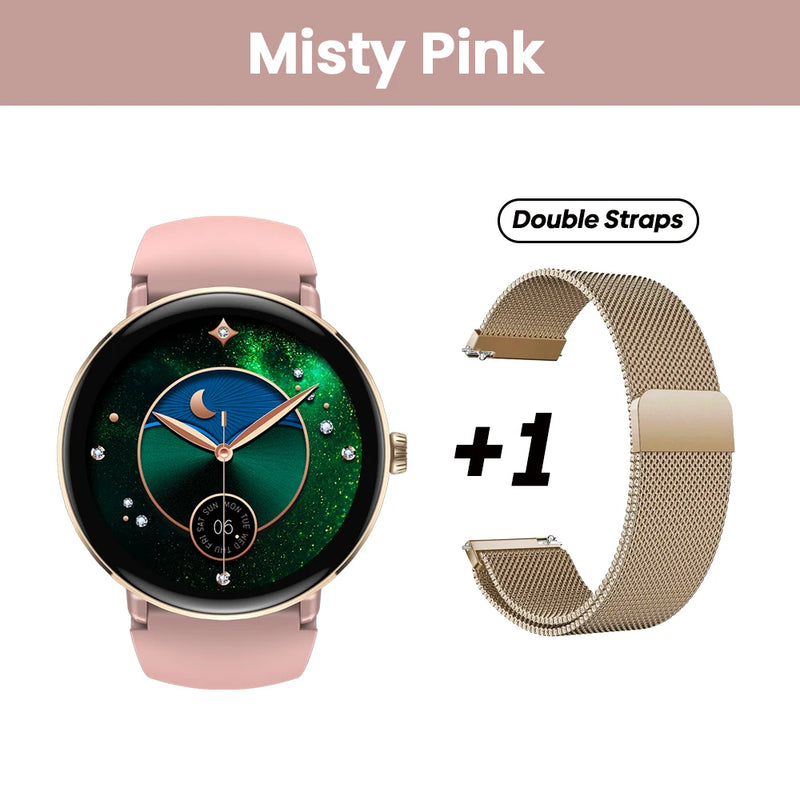 NEW 2025 Zeblaze Lily 2 Voice Calling Female Smartwatch