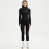 Women’s Zipper Sports Jacket & High-Waist Leggings Set