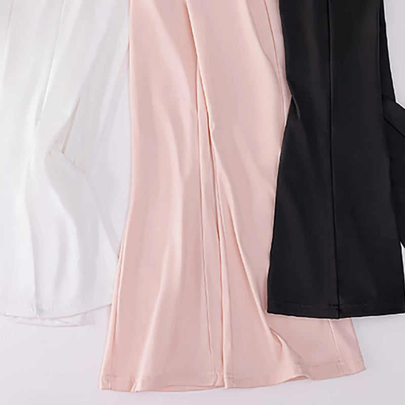 Girls’ High-Waisted Bootcut Leggings