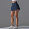 Outdoor Sports High Waist Yoga Tennis Skirt – Breathable Athletic Fitness Skort for Women