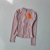 Women’s Slim Fit Zip-Up Yoga Jacket – Quick Dry Fitness Top