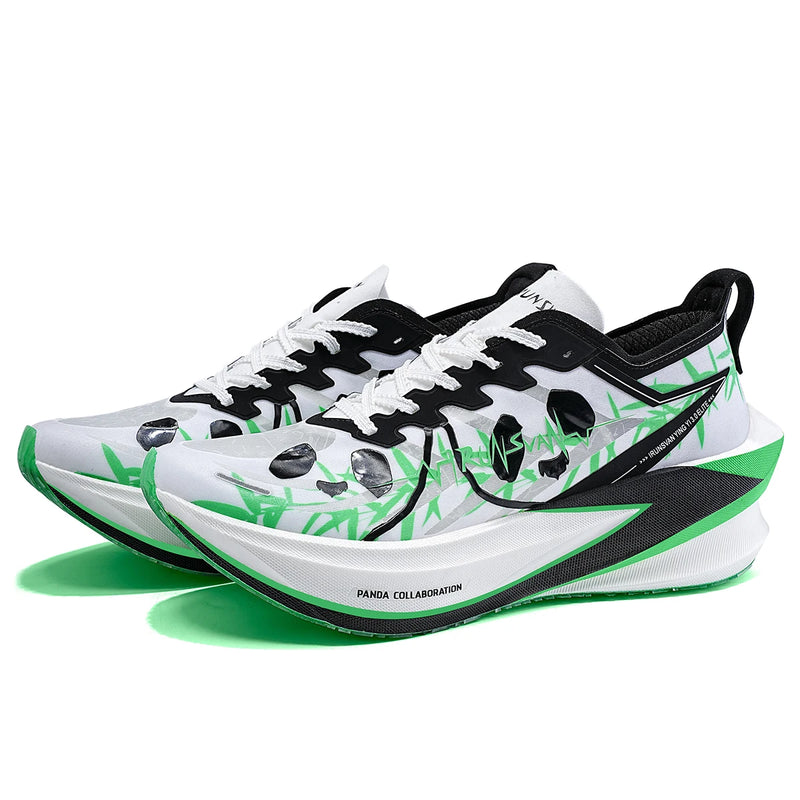 IRUNSVAN Carbon Plate Running Shoes – Cushioned Marathon Shoes for Men & Women